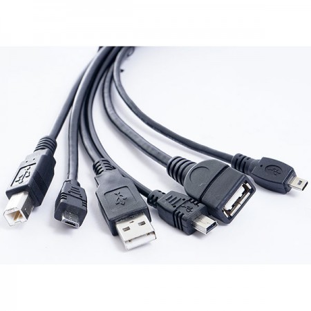 USB Aタイプインターフェース - USBの信号とUSB電源ケーブルの配線加工