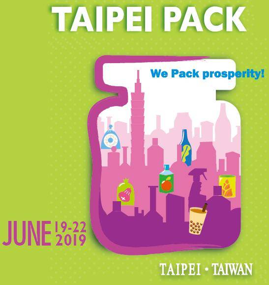TAIPEI PACK (19-22 juin 2019) - Notre numéro de stand : I0824 - Au plaisir de vous revoir !