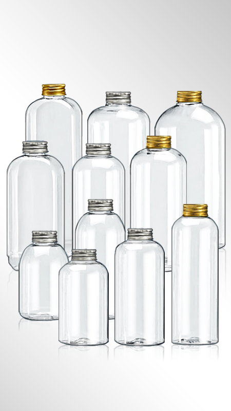 PET 32mm Round Series Bottles