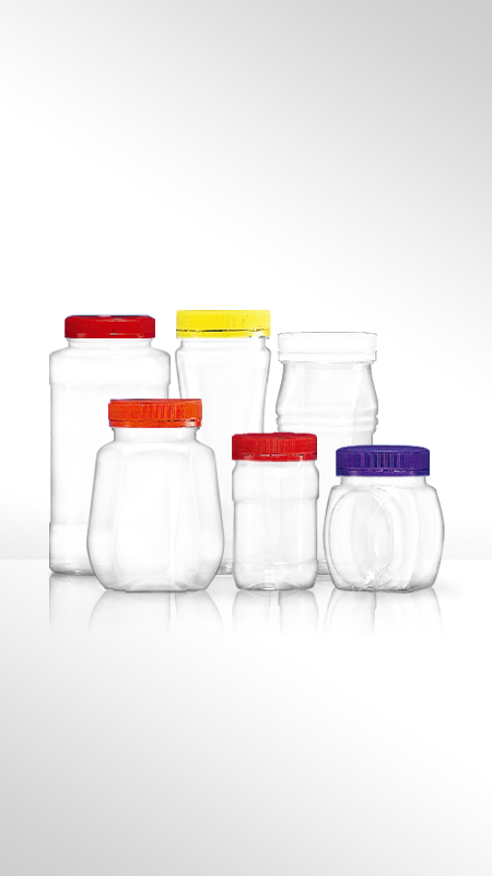 PET 53mm series Wide Mouth Jar