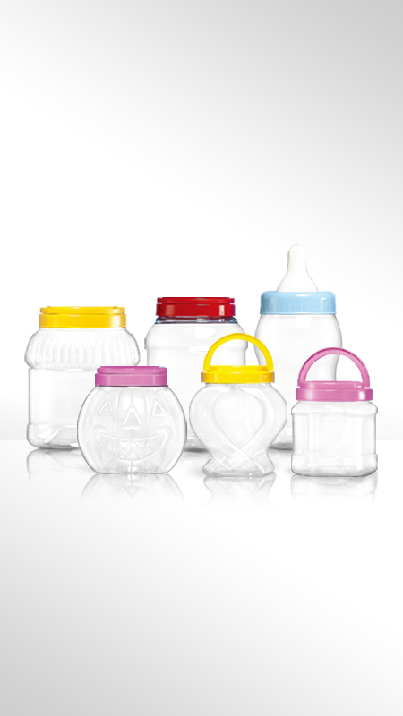 PET 120mm series Wide Mouth Jar