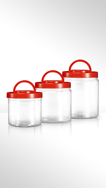 PET 180mm series Wide Mouth Jar