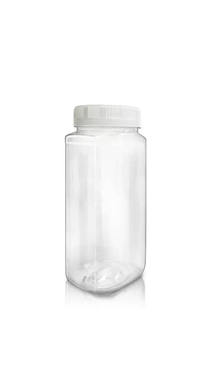 PET 63mm 536ml หกเหลี่ยม Jars (B536) - ผู้ผลิตขวดพลาสติกและขวดพลาสติก ...
