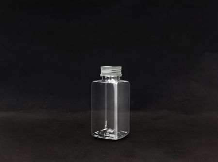 PET 38mm 430ml Dikke Kubieke Flessen (66-404) - 430 ml Dikke Kubieke PET-fles voor het verpakken van koele dranken met Certificering FSSC, HACCP, ISO22000, IMS, BV