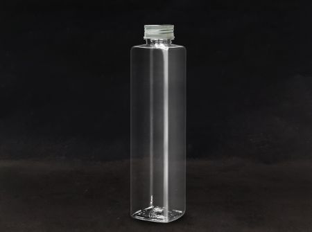 Butelki PET 38mm 918ml Grube sześcianowe (66-904) - Gruba sześcianowa butelka PET o pojemności 918 ml do pakowania napojów chłodzących z certyfikatami FSSC, HACCP, ISO22000, IMS, BV
