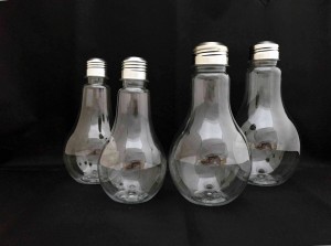 670 ml Light Bulb Shape PET bottle for cool beverages packaging with Certification FSSC, HACCP, ISO22000, IMS, BV