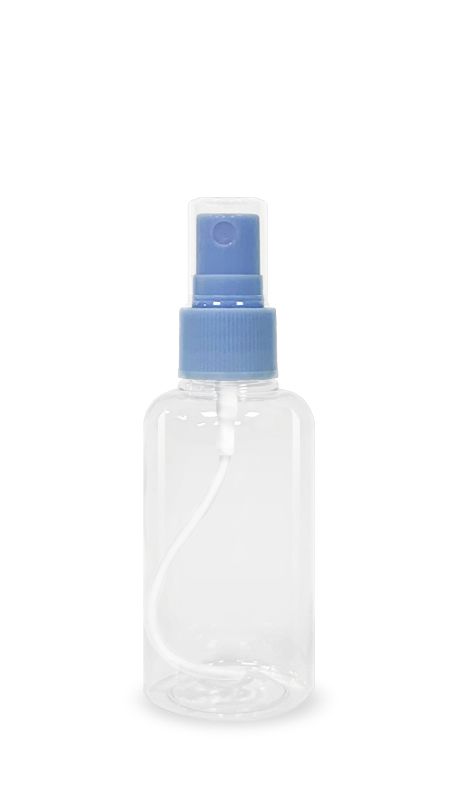 Pulverizatoare de dezinfectant de mâini PET de 80 ml (20-410-80-Limitat) - Sticlă de pulverizator de ceață PET de 80 ml