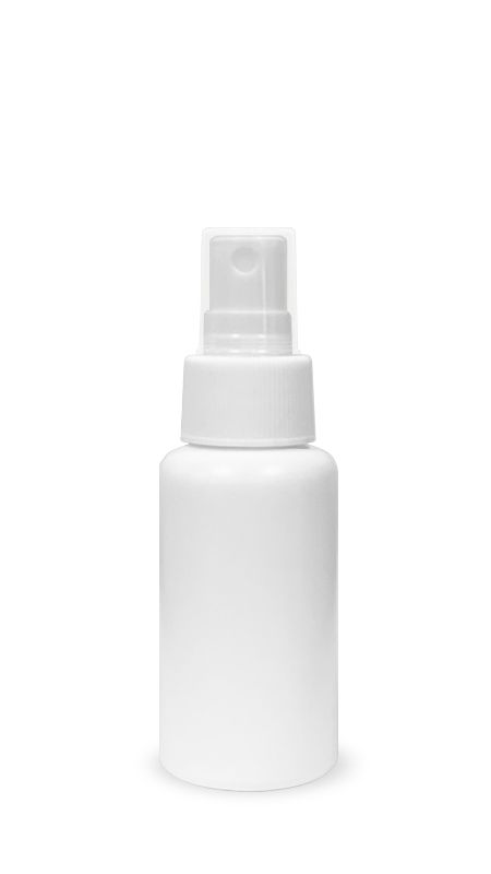 Sprayers de Álcool Gel de 60 ml em HDPE (HDPE-S-60) - Frasco de Spray de 60 ml em HDPE