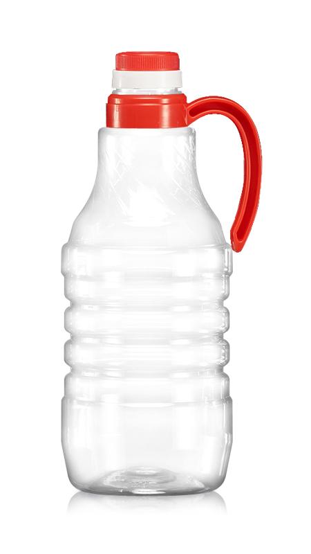PET 1600ml Soya Sauce Bottles (H1600) - 1600 ml PET Soy Bean Sauce Bottle with Certification FSSC, HACCP, ISO22000, IMS, BV