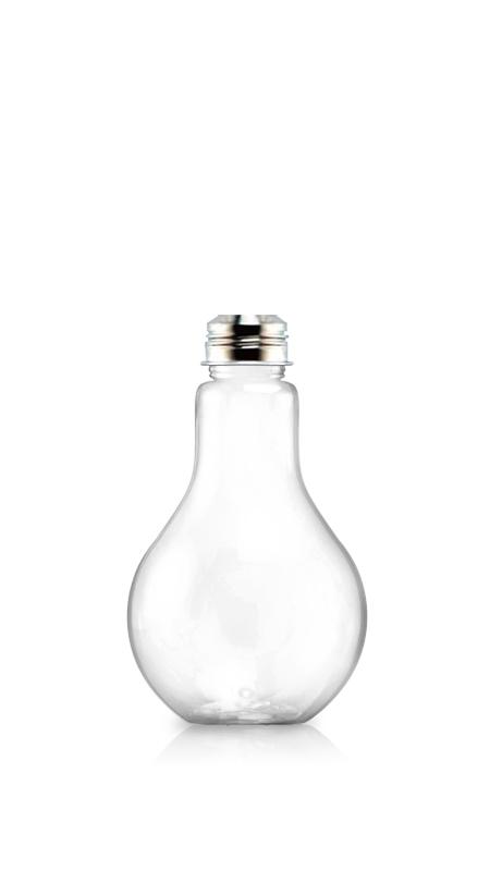 PET 38mm 510ml Lampvormige flessen (LB500) - 510 ml Lampvormige PET-fles voor het verpakken van koele dranken met certificering FSSC, HACCP, ISO22000, IMS, BV