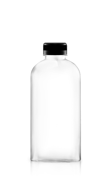 Bouteilles de boisson PET 38mm 700ml (86-700) - Bouteille PET de style ovale de 700 ml pour l'emballage de boissons fraîches avec certification FSSC, HACCP, ISO22000, IMS, BV