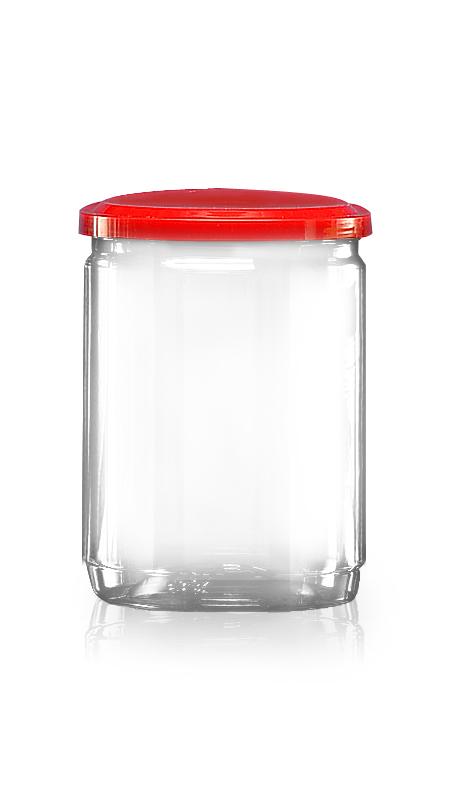 PET 알루미늄/플라스틱 이지오프 캔 시리즈 (307-600) - Pet-Plastic-Bottles-Round-307-600