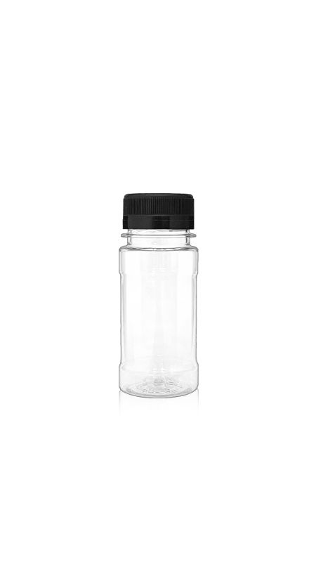 Mini bottiglie PET da 115 ml con tappo da 38 mm (38-105)