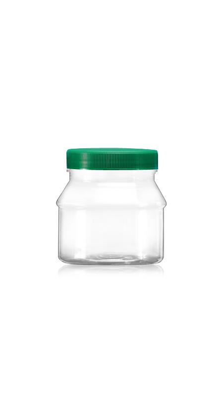 PET 63mm 200ml Borcane rotunde mici (A240) - Borcan rotund PET de 201 ml cu certificare FSSC, HACCP, ISO22000, IMS, BV