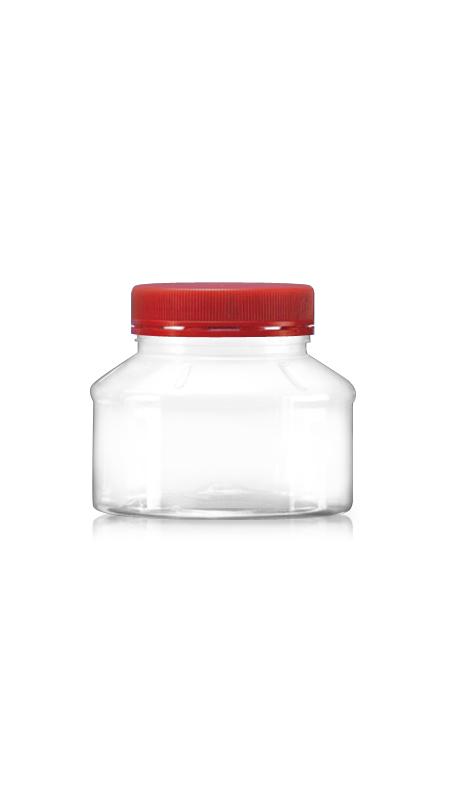 PET 63mm 300ml Round small Jars (A320)