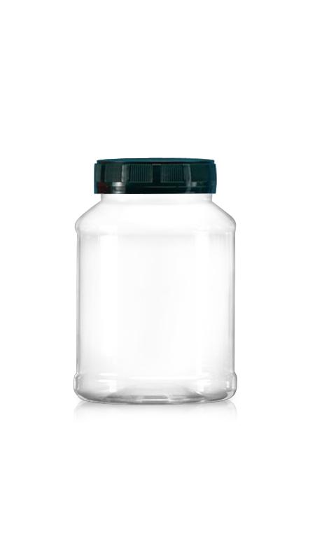 PET 63mm 560ml Round Jars (B580) - 560 ml PET Round Jar with Certification FSSC, HACCP, ISO22000, IMS, BV