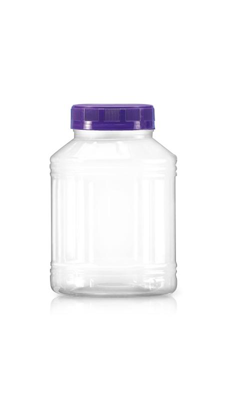 Sticle rotunde PET de 63 mm 830 ml (B900) - Sticlă rotundă PET de 830 ml cu certificare FSSC, HACCP, ISO22000, IMS, BV