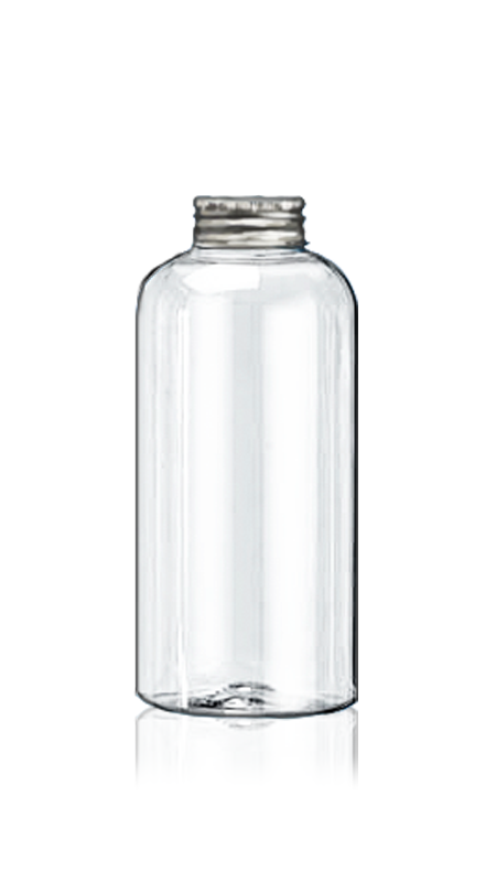 Botol PET 32mm 426ml Boston Round (32-63-400) - Botol PET bulat 426 ml untuk kemasan Teh dingin dengan Sertifikasi FSSC, HACCP, ISO22000, IMS, BV