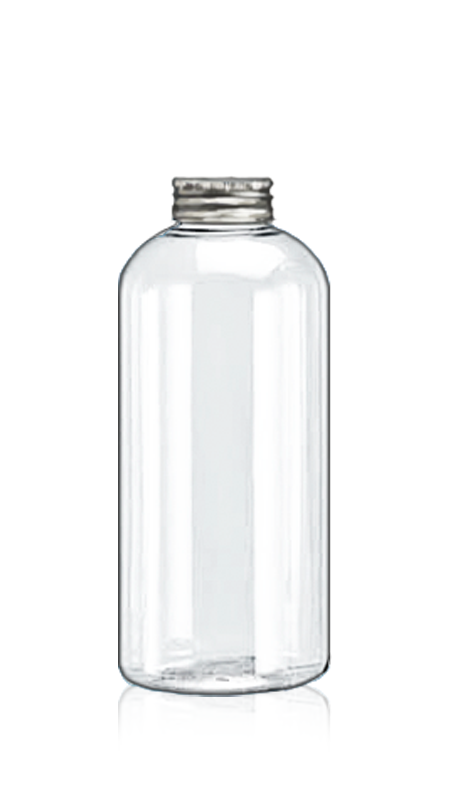 Botol PET bulat 32mm 626ml Boston (32-75-600) - Botol PET bulat 626 ml untuk kemasan Teh dingin dengan Sertifikasi FSSC, HACCP, ISO22000, IMS, BV