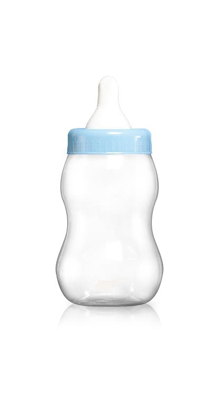 PET 120mm Wide mouth 3200ml Baby bottle shape Jars (J3208) - 3200 ml PET Round Curved Jar with Certification FSSC, HACCP, ISO22000, IMS, BV