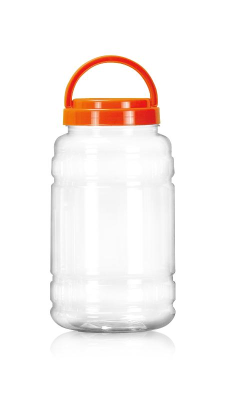 89mm PET 廣口罐 / 寬口罐 系列 (D2000) - Pet-Plastic-Bottles-Round-D2000