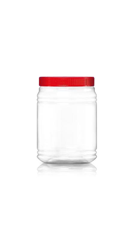 PET 120mm Wide mouth 2200ml Round Jars (J2036) - 2200 ml PET Round Jar with Certification FSSC, HACCP, ISO22000, IMS, BV