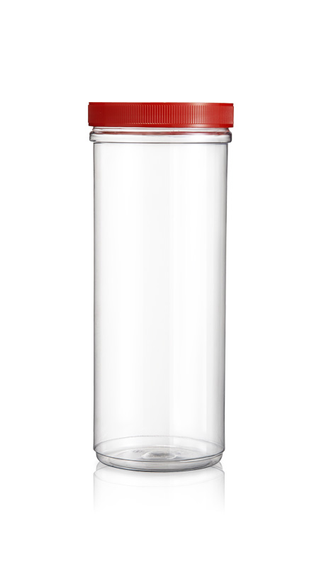 PET 120mm Wide mouth 2800ml Round Jars (J2700) - 2800 ml PET Tall Round Jar with Certification FSSC, HACCP, ISO22000, IMS, BV