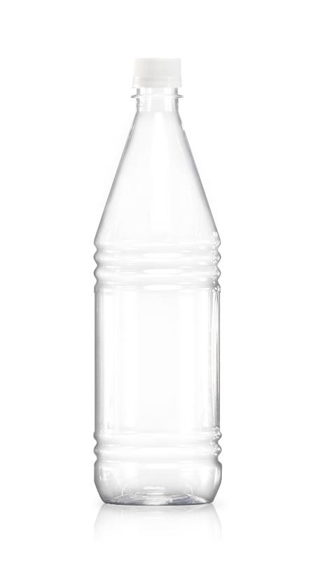 Botol PET 28mm 1000ml (W1000) - Botol Air Bulat PET 1000 ml dengan Sertifikasi FSSC, HACCP, ISO22000, IMS, BV