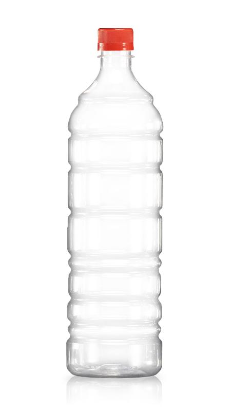 Botol Kerut PET 28mm 1250ml (W1250) - Botol Air Bulat PET 1250 ml dengan Sertifikasi FSSC, HACCP, ISO22000, IMS, BV