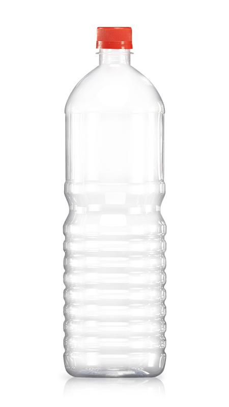 Botol Minuman Oatmeal / Herbal PET 28mm 1500ml (W1500) - Botol Air Bulat PET 1500 ml dengan Sertifikasi FSSC, HACCP, ISO22000, IMS, BV
