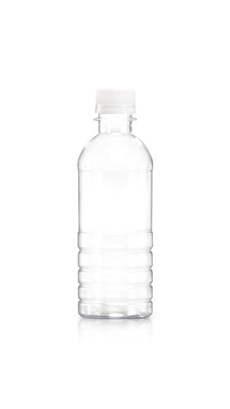 Bottiglie d'acqua purificata in PET da 28mm 320ml (W350) - Bottiglia d'acqua pura in PET da 320 ml con certificazione FSSC, HACCP, ISO22000, IMS, BV