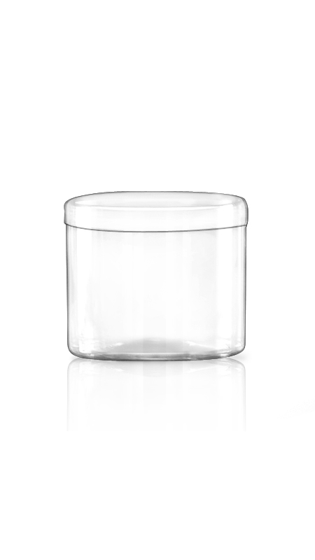 PET 500ml Economical Jars (S14) - 500 ml S Serie PET Pot