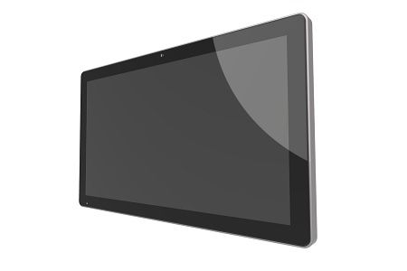 Touchpanel-PC und Küchenanzeigesystem in der industriellen Automatisierung und im Gastgewerbe.