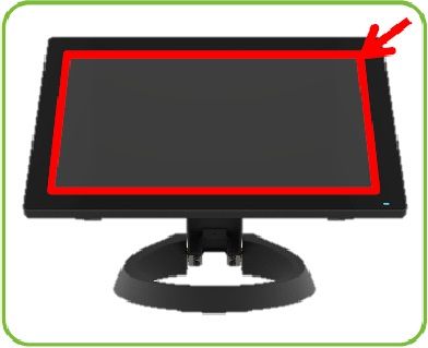 شاشة LED LCD عالية الدقة بحجم 15.6 بوصة