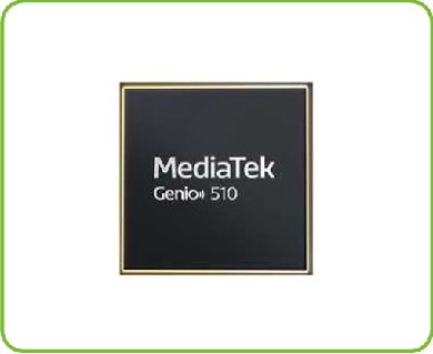 Angetrieben von MediaTek G510 Prozessor