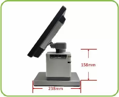 Integrovaný prostor pro tiskárnu účtenek