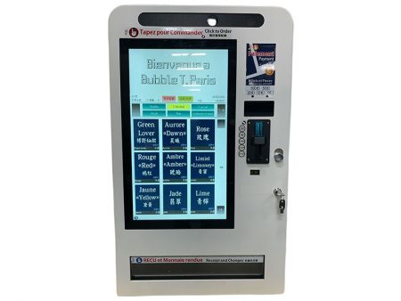Kiosco de 21.5" con software personalizado.