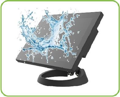 Front IP65 Water and Dustproof Protection