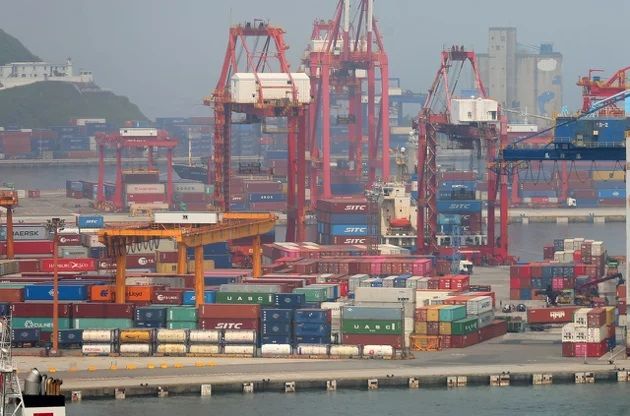 財政部7日公布最新出口統計,預估9月將面臨旺季不旺,規模值將介於384億到400億美元。圖/聯合報系資料照片