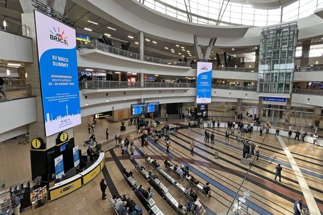 南非金砖峰会。 新华通讯社