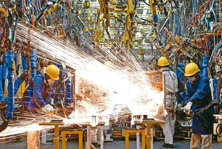 經濟部25日發布10月工業生產指數115.11,製造業生產指數116.03,雙創歷年同月新高。聯合報系資料照