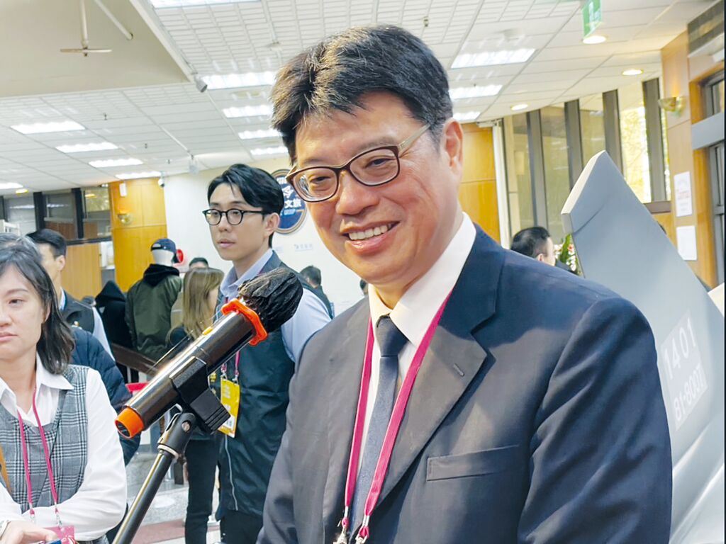 陸委會主委邱垂正出席「2026大陸臺商春節活動」。圖/楊晴安