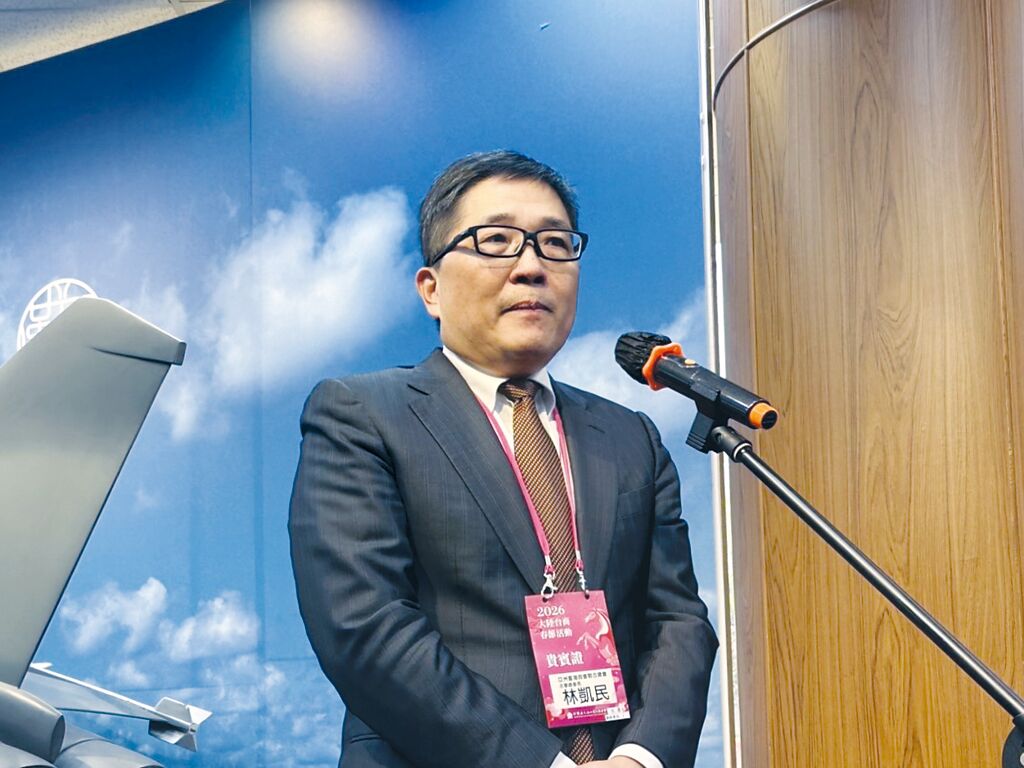 馬來西亞台商、亞洲台商聯合總會總會長林凱民出席「2026大陸臺商春節活動」。圖/楊晴安