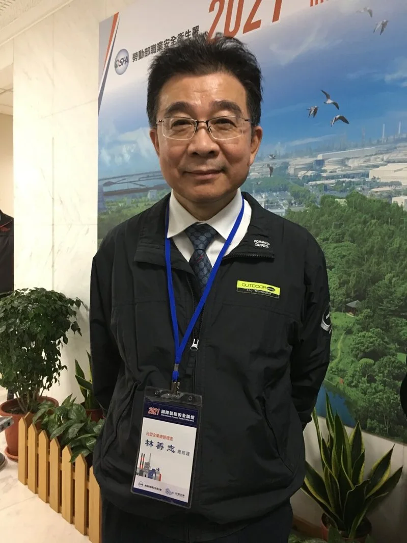 台塑企業總管理處總經理林善志。 記者江睿智/攝影