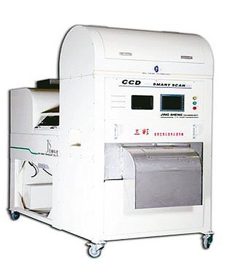 勁勝科技推出智慧光學色彩選別機。 勁勝/提供