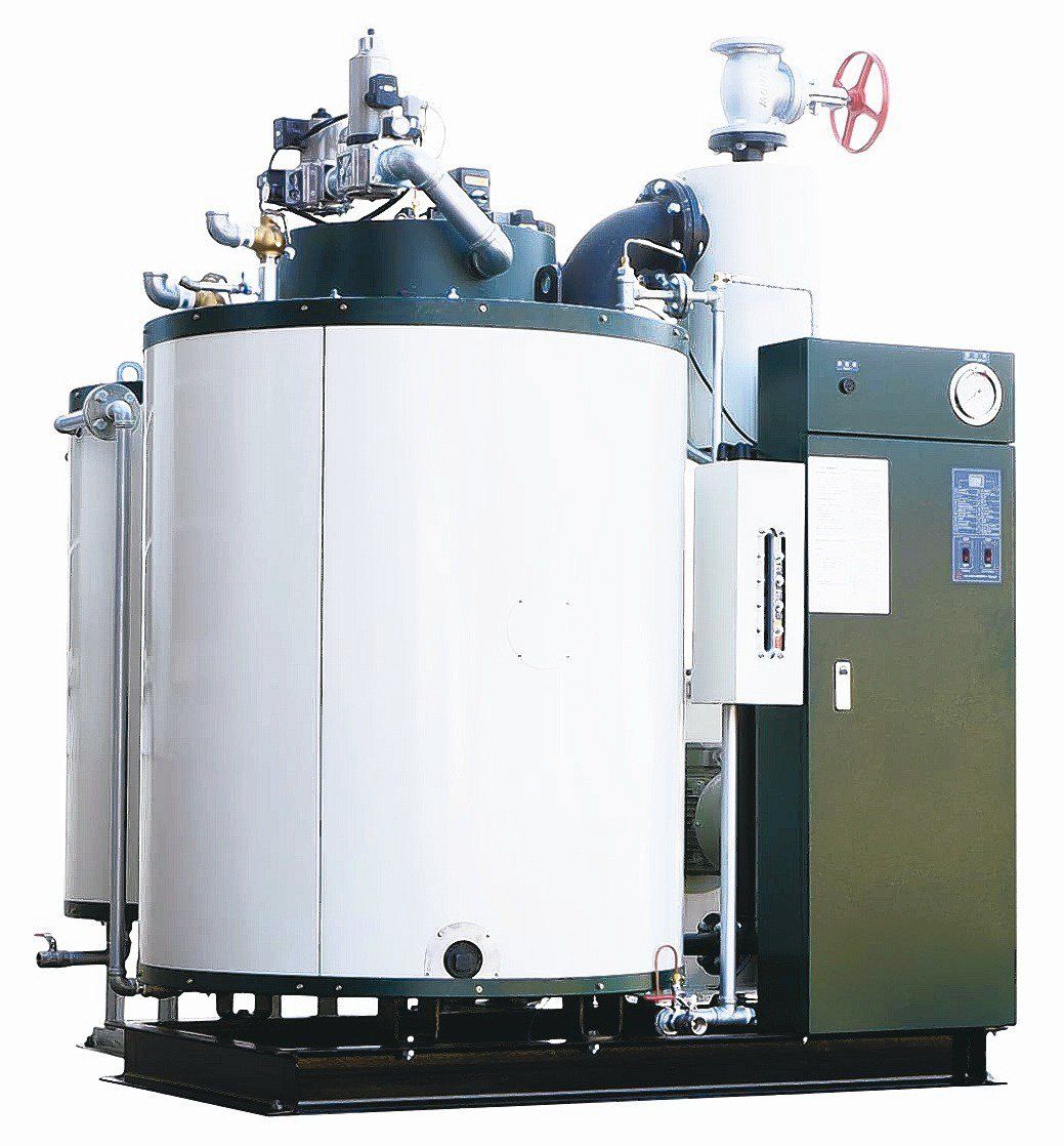 志豪工業生產各式貫流式鍋爐。 志豪工業/提供