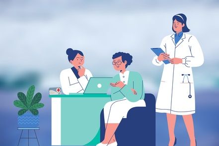 企业办理员工定期健康检查,依合作的医疗院所不同,税务扣缴规定有别。图/Pixabay