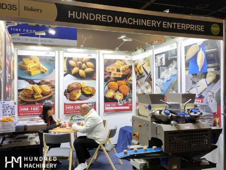 百城用美食來說話,將食品機械外銷到全世界。 百城機械/提供