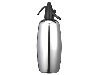 Stainless Soda Siphon Polished