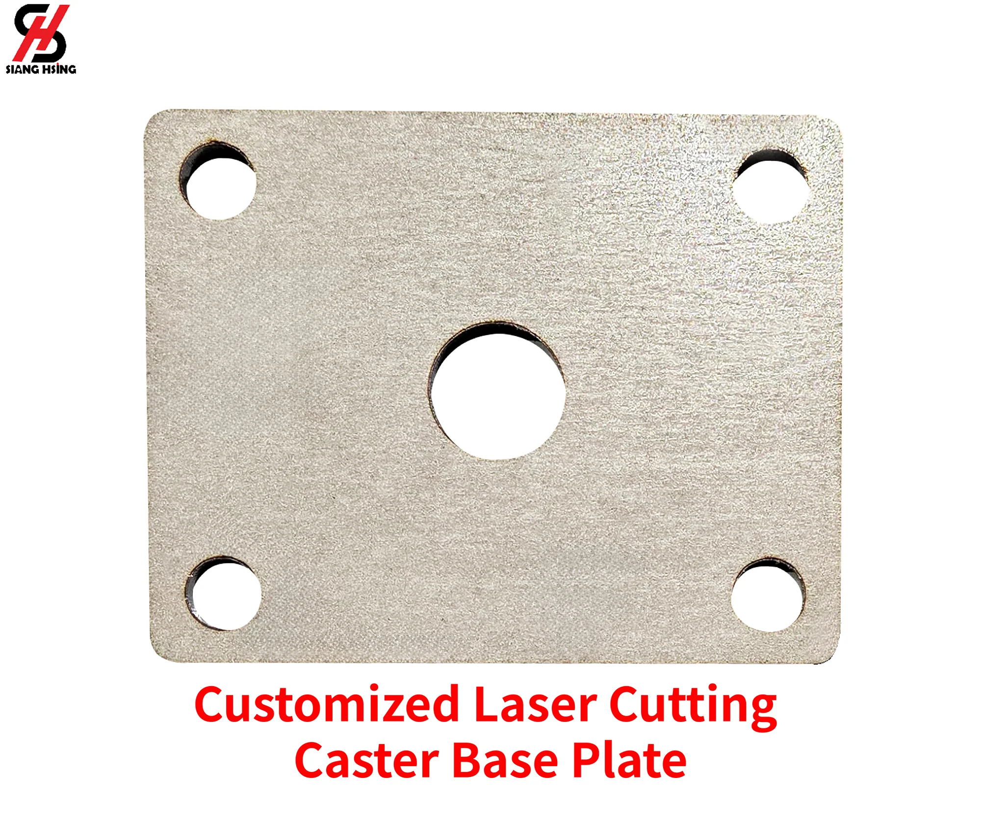 Customized Laser Cutting Caster Base Plate